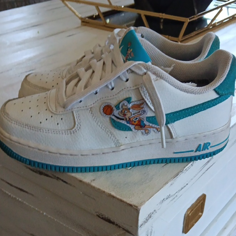 Nike Kids Sneakers White and Teal